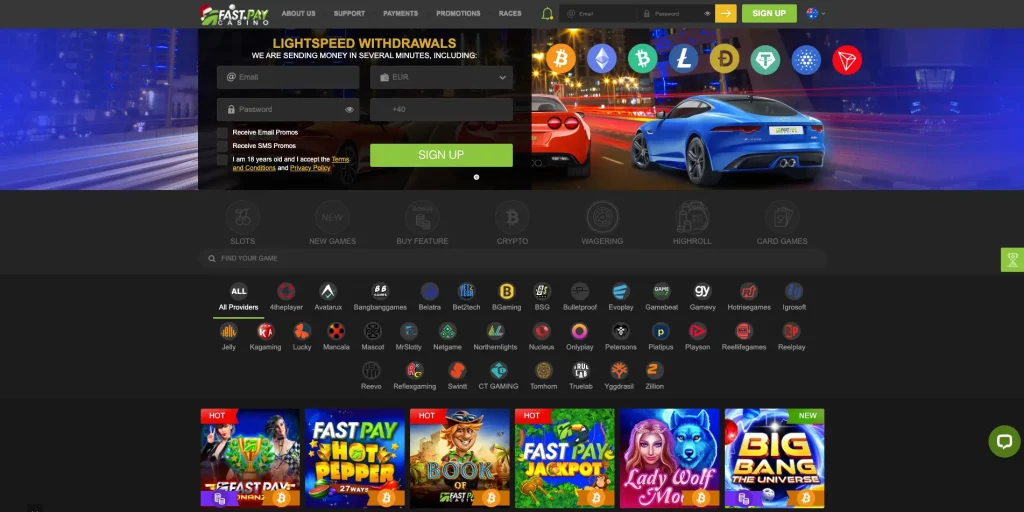 FastPay Casino About