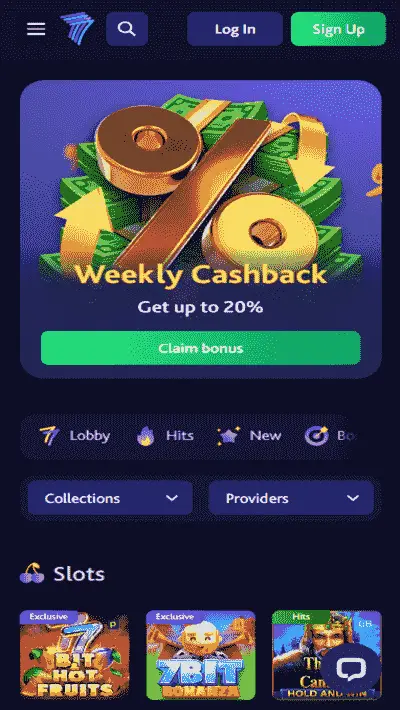 7Bit casino mobile