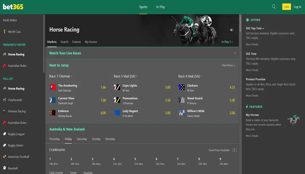 Step By Step Guide to Placing a Bet with Bet365