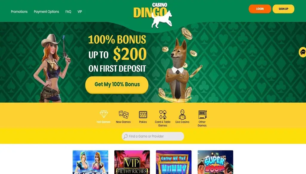 Dingo Casino Site