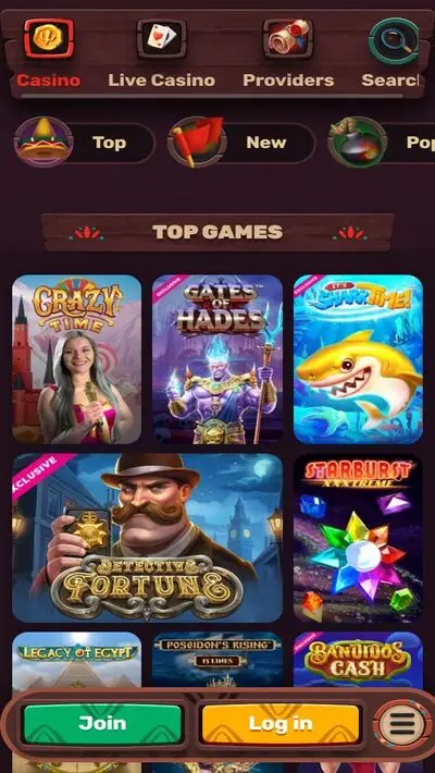 5gringos casino games mobile